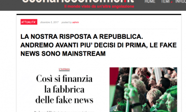 Scenarieconomici risponde a Repubblica: "Andremo avanti più decisi che mai"