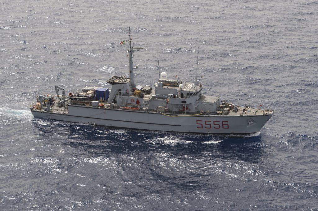 Marina Militare: cacciamine Alghero si unisce al gruppo della Nato