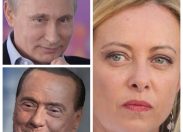 Tra Berlusconi e Meloni...il "dolcissimo" Putin